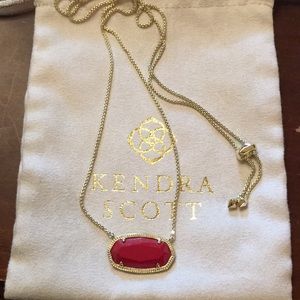 Kendra Scott red necklace